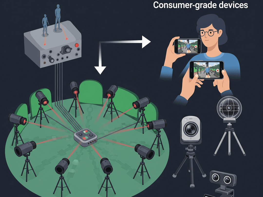 Volumetric 3D Video Generation from Heterogeneous Inputs